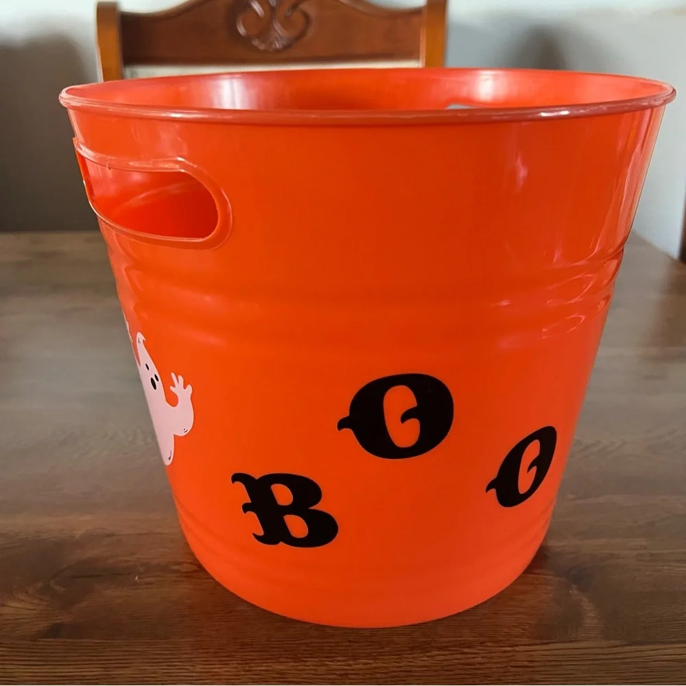 Vintage 2011 Target Halloween Candy Bucket set of 2